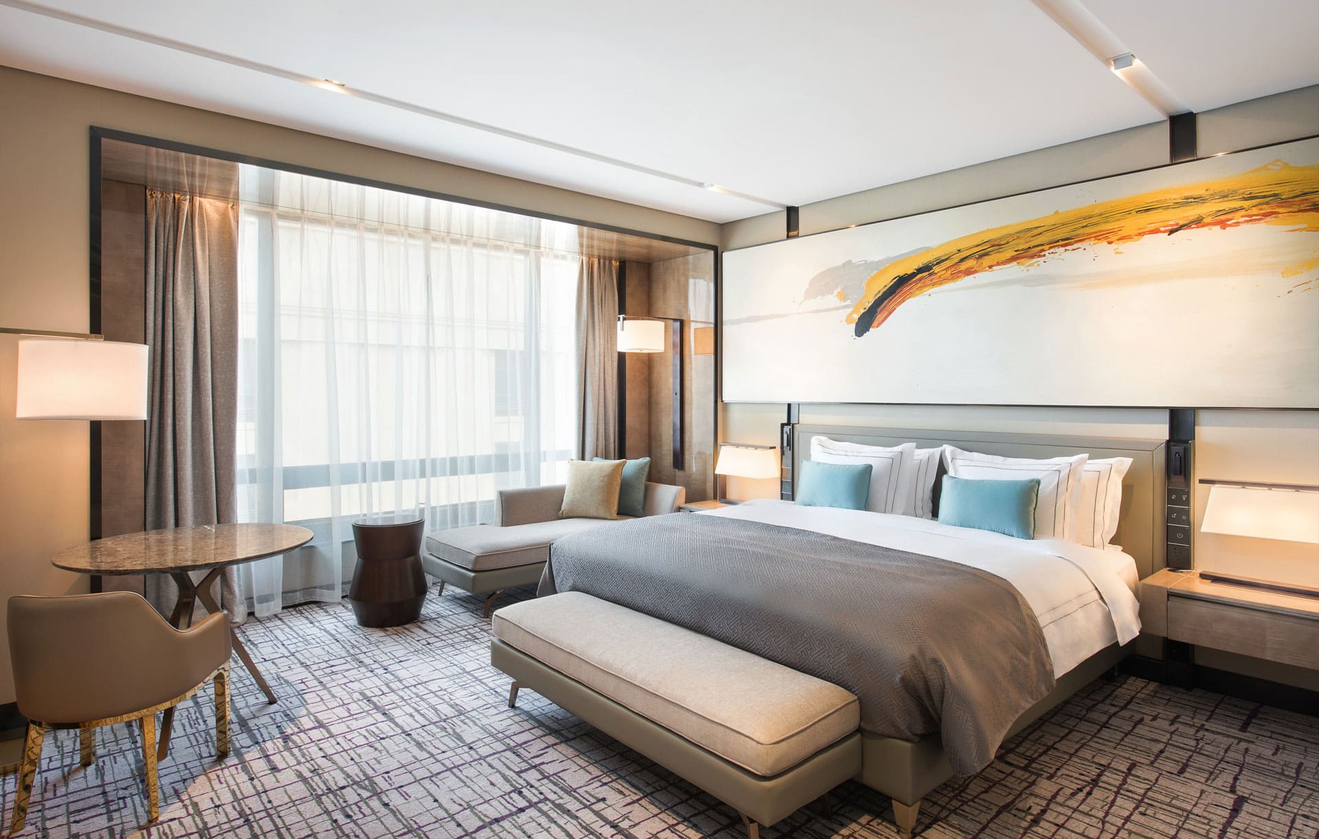 Hotel Crowne Plaza shanghai interiorismo